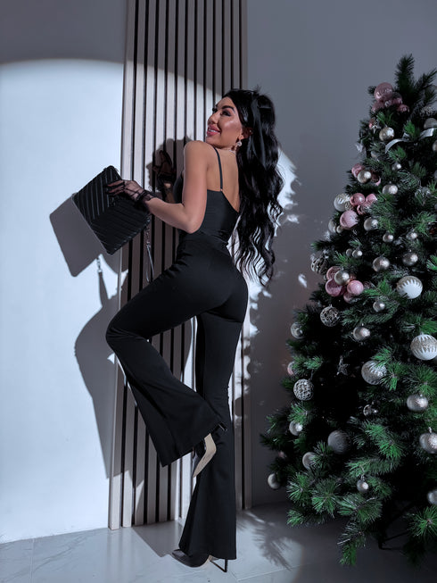 Elastīgas bikses "MOTION" J1073 - MELNAS