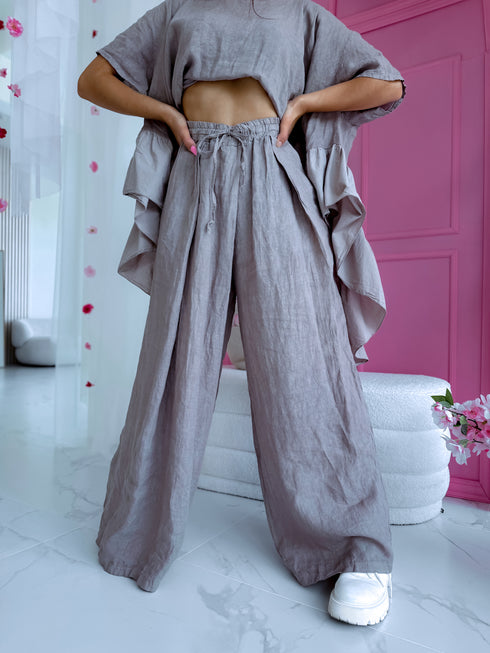 LIELIZMĒRA lina komplekts "AMBER 7261" - kapučīno