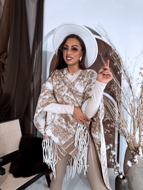 Pončo "ELBRUS LM18091" - bēšs