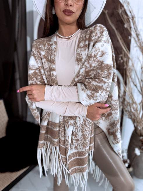 Pončo "ELBRUS LM18091" - bēšs