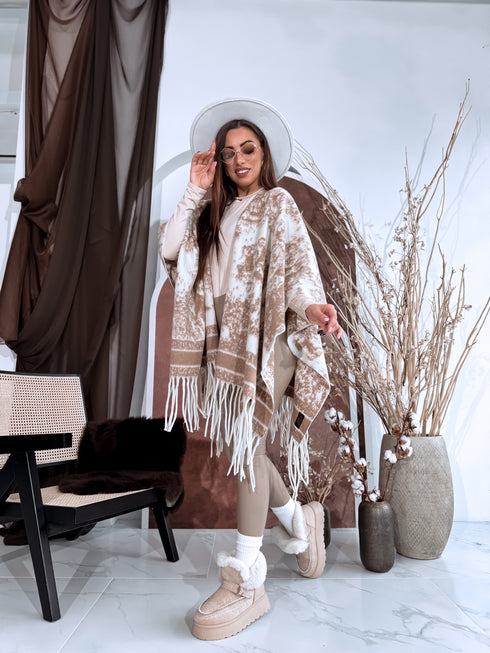 Pončo "ELBRUS LM18091" - bēšs