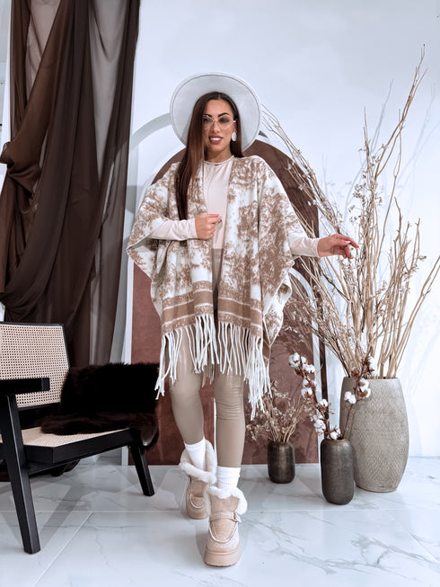 Pončo "ELBRUS LM18091" - bēšs