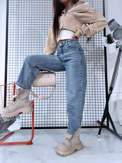 BALOON džinsa kelnės "PRISE H885-2" - ŠVIESIAI MĖLYNA PRE-ORDER