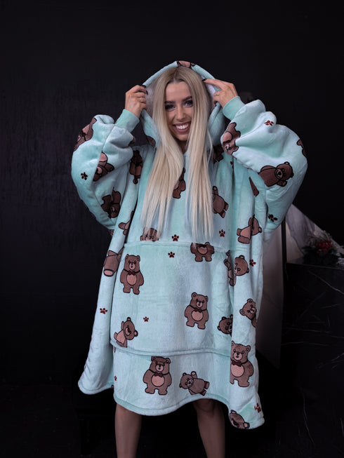 ELYNDI Lux blanket Sweater "BEAR"