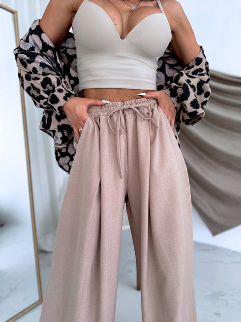 Pants "Excuse Me V58" - caramel