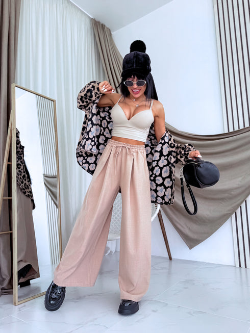 Pants "Excuse Me V58" - caramel