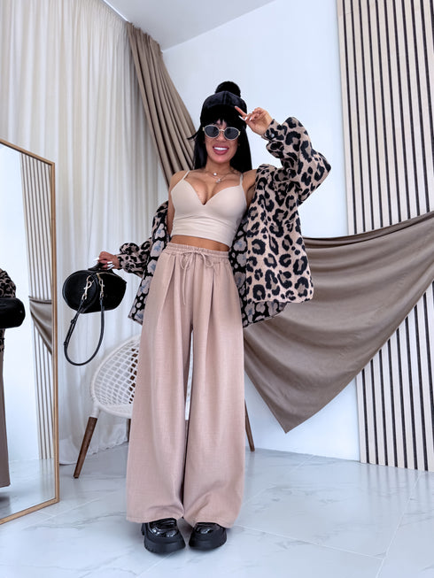 Pants "Excuse Me V58" - caramel