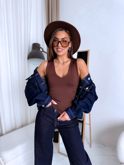 Топ с V-образным вырезом "BOOST VD1805" - CHOCO