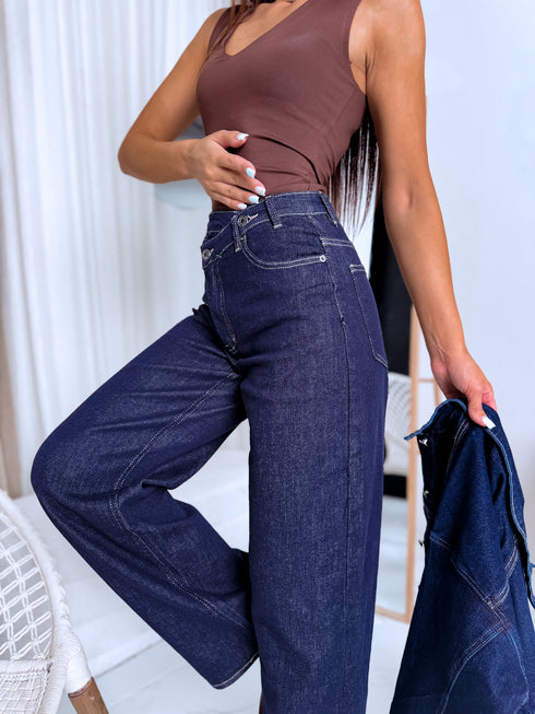 LIMITED denim jeans "ESSENCE Y3328-3" – dark blue