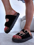 Iešļūcenes "BLING STEP" LS-188 - MELNAS