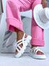 Strappy Sandals "PINUMS" - white