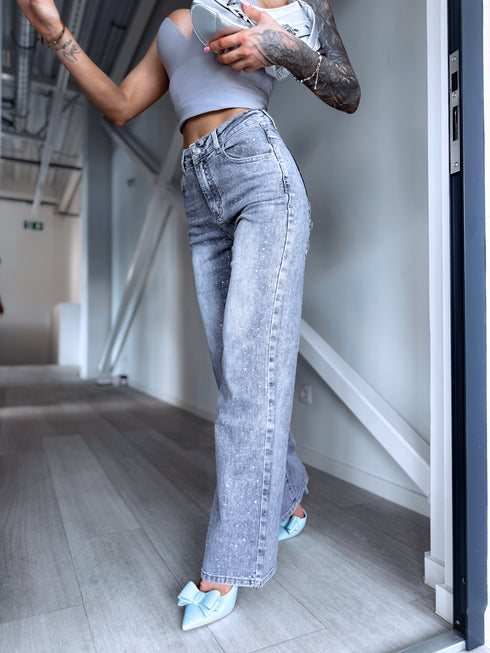 "FLASH FIT HM1503" džinsa bikses - PELĒKAS