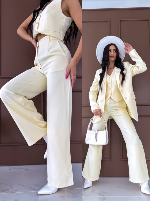 ЖЁЛТЫЙ, 3в1 комплект "MACADAMIA EC73"