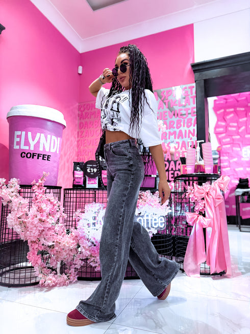 HM8511-5 džinsai "TAYCAN"- GRAFITO PILKOS