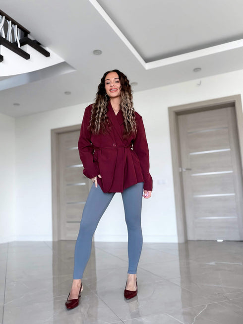 Gundantys tamprės su raišteliais 3286 - TAMSIAI PILKOS