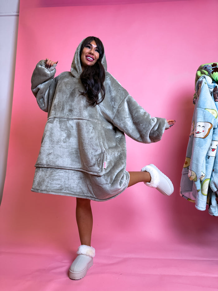 ELYNDI Lux blanket Sweater - LIGHT HAKI