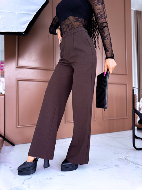 Klasiskas, CHOCO auduma bikses "SEASON HIT" VS02