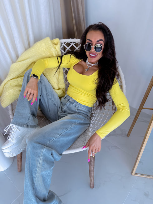 PUSH-UP viršūnės "OPULENCE VD73" - GELTONAS