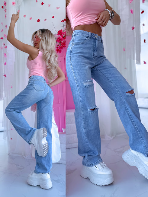 Džinsa bikses "SUNLOVER" H692-1 - ZILAS