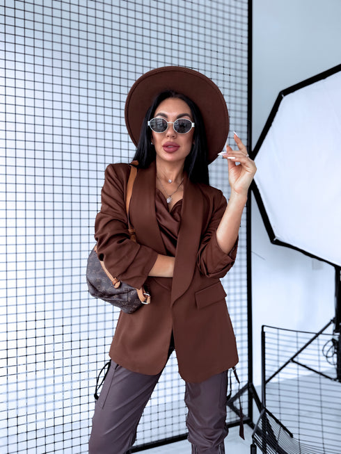 Choco, ONE SIZE jacket + choco top