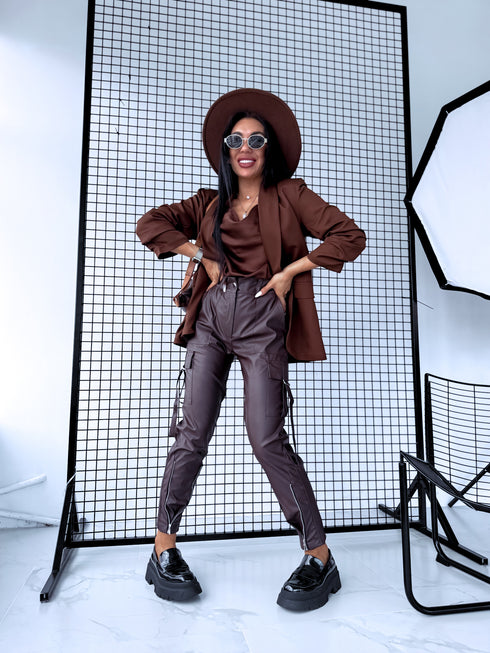 Choco, ONE SIZE jacket + choco top