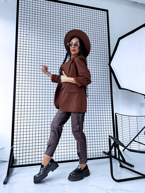 Choco, ONE SIZE jacket + choco top