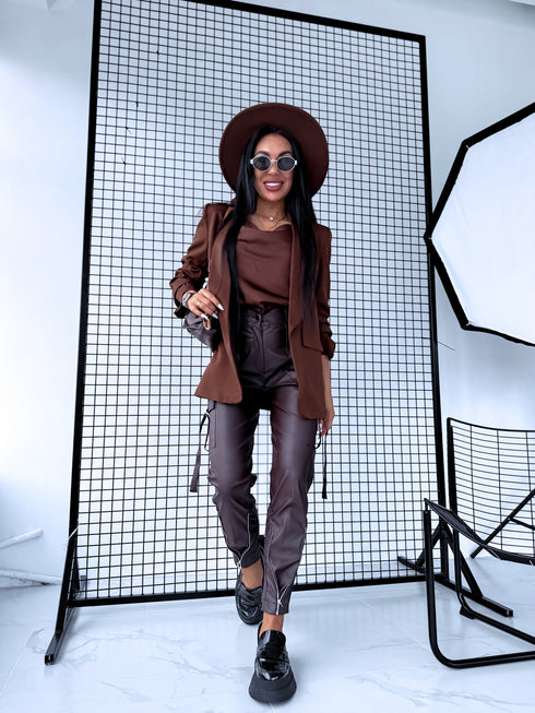 Choco, ONE SIZE jacket + choco top