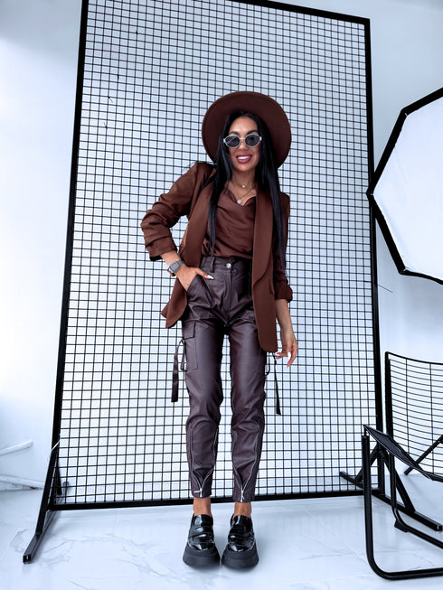 Choco, ONE SIZE jacket + choco top