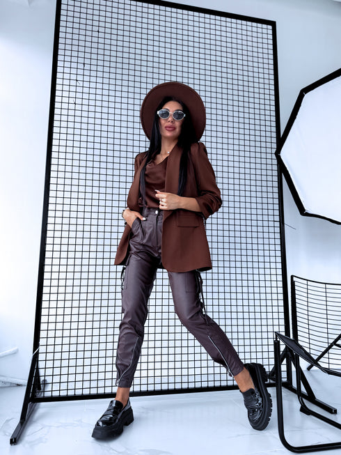 Choco, ONE SIZE jacket + choco top