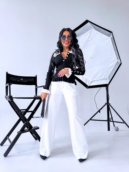 Adīts tops "KELLY 95107" - MELNS