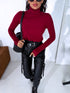 Classic turtleneck - BURGUNDY PRE-ORDER