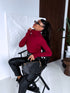 Classic turtleneck - BURGUNDY PRE-ORDER