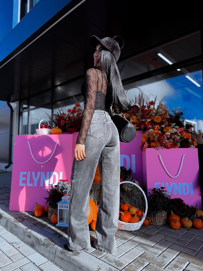 Extra-long jeans "MERCY HM5390-3" - GREY