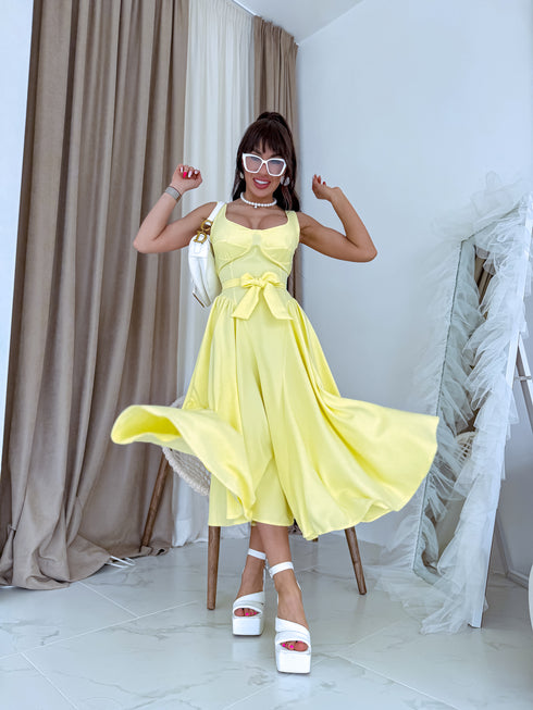 Kleita "SWEETHEART A1101" - DZELTENA