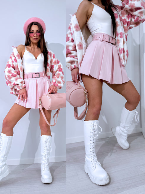 Šortsvārki "CITY FLIRT" W49888 + josta - MAIGI ROZĀ