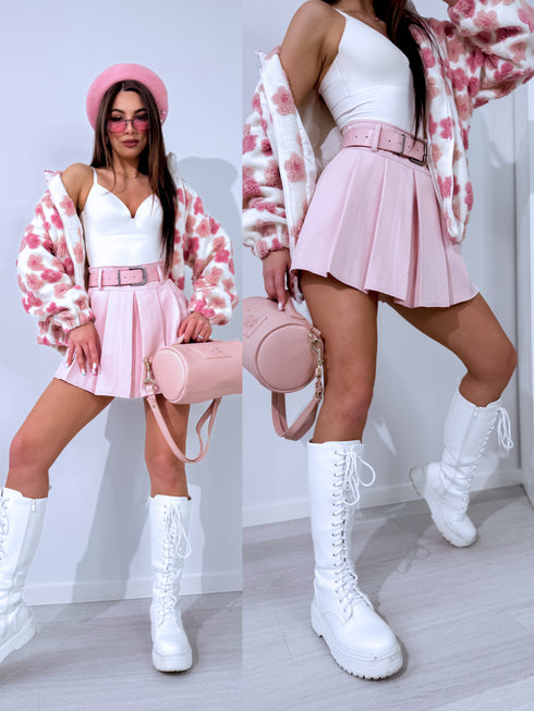 Šortsvārki "CITY FLIRT" W49888 + josta - MAIGI ROZĀ