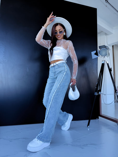 Jeans "RAISIN" H915 - BLUE