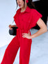 Pantsuit "BALANCE V80" - RED