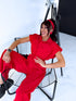Pantsuit "BALANCE V80" - RED