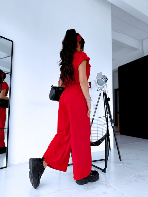 Pantsuit "BALANCE V80" - RED