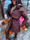 Coat "LOST IN PARADISE 3133-2" - CHOCO