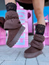 Короткие сапоги "SLOW" 9005 - CHOCO