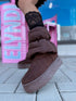 Короткие сапоги "SLOW" 9005 - CHOCO