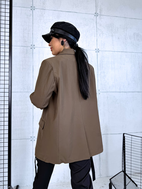 Švarkas "BELLA" - CHOCO