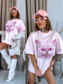 Marškinėliai „PINK CAT“