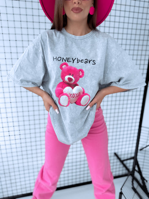 T-krekls "XOXO" - GAIŠI PELĒKS