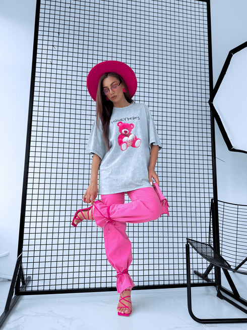 T-krekls "XOXO" - GAIŠI PELĒKS