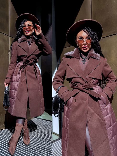 Mētelis "KOMBINĀCIJA HK30" - CHOCO