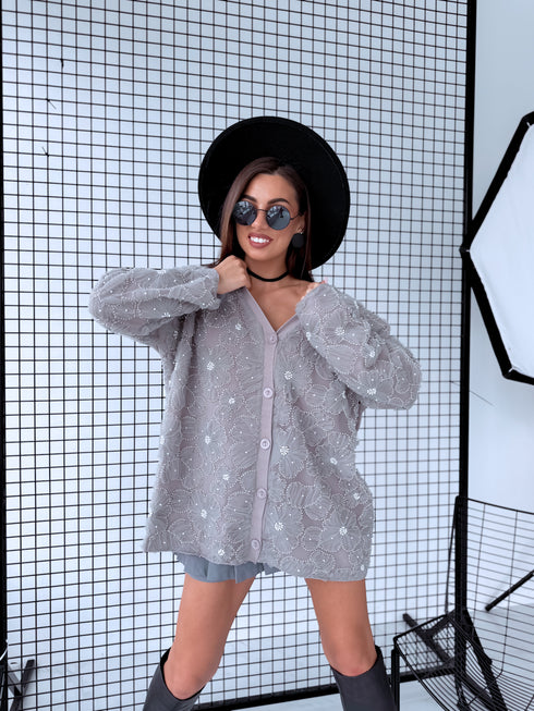 LUX кофта "СЕРЫЙ ЭСТЕТИЧНЫЙ 66"