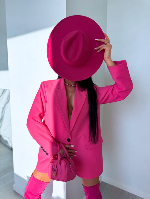 Жакет "БЕЛЛА" - ЯРКО РОЗОВЫЙ